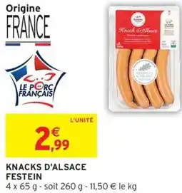 Intermarché Hyper Knacks d'alsace festein offre