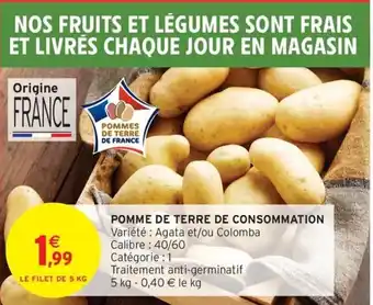 Intermarché Hyper Pomme de terre de consommation offre