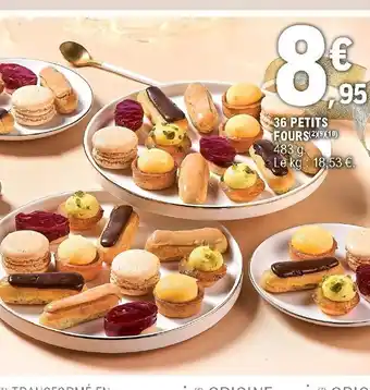 E.Leclerc 36 petits fours offre