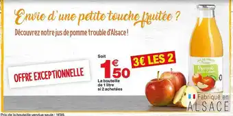 Jus De Pomme Trouble D'alsace !