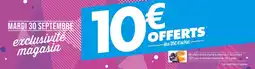 Match MARDI 30 SEPTEMBRE exclusivité magasin offre