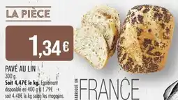 Match PAVÉ AU LIN offre
