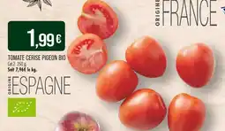 Match Tomate cerise pigeon bio offre