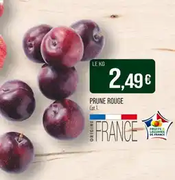 Match Prune rouge offre