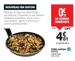 Promocash MAGDA Poêlée asiatique offre