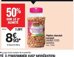 Promocash VAHINE FOODSERVICE Pépites chocolat caramel offre