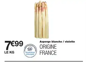 Monoprix Asperge Blanche - Violette offre