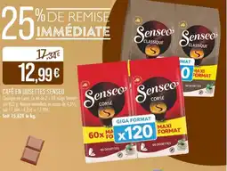 Match Café en dosettes senseo offre