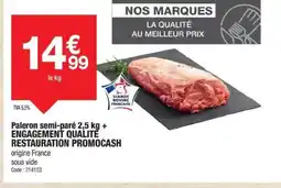 Promocash Paleron semi-paré offre