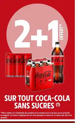 Intermarché Express Sur tout coca-cola sans sucres offre