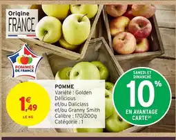 Intermarché Express Pomme offre