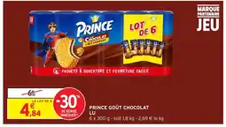 Intermarché Express LU Prince goût chocolat offre