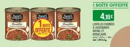 Match Lentilles cuisinées à l'auvergnate raynal et roquelaure offre