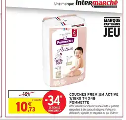 Intermarché Express POMMETTE Couches premium active offre