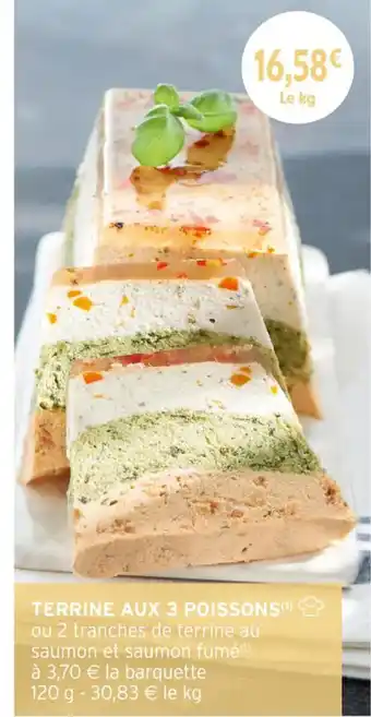 Intermarché Hyper Terrine aux 3 poissons offre