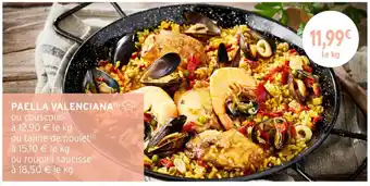 Intermarché Hyper Paella valenciana offre