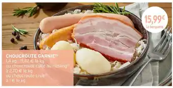 Choucroute garnie
