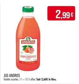 Match Jus andros offre
