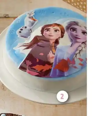 Intermarché Hyper Gâteau reine des neiges 3d offre