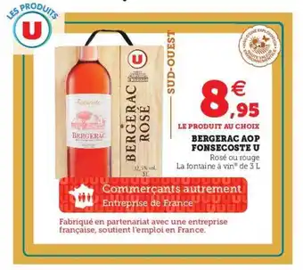 Super U Bergerac Aop Fonsecoste U offre