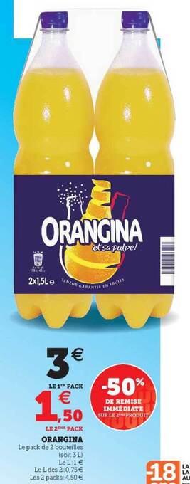 Super U Orangina offre