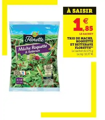 Trio De MĂąche, Roquette Et Betterave Florette