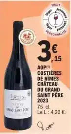 E.Leclerc Château - aop costières de nîmes offre
