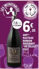 E.Leclerc E.leclerc - aop rasteau romain duvernay offre