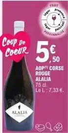 E.Leclerc Aop corse rouge offre
