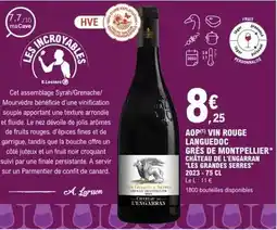 E.Leclerc Aop° vin rouge languedoc offre