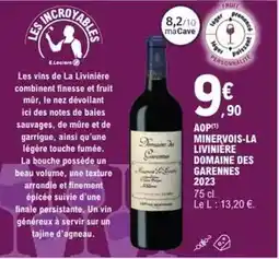 E.Leclerc E.leclerc - aop minervois-la liviniere offre