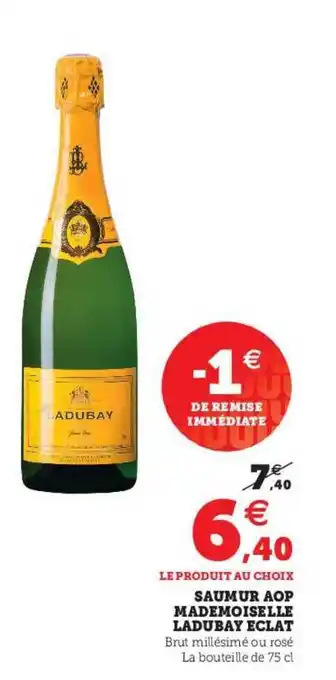 Saumur Aop Mademoiselle Ladubay éclat