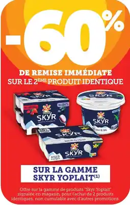 Maximarché YOPLAIT Skyr Sur la gamme offre