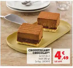 Maximarché Croustillant chocolat offre