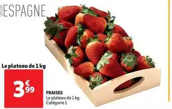 Auchan Direct Fraises offre