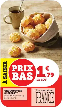 Maximarché Chouquettes sucrées offre
