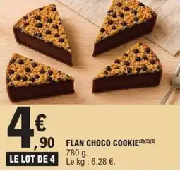 E.Leclerc Flan Choco Cookie offre