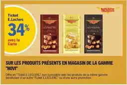 E.Leclerc NOVI Sur les produits présents en magasin de la gamme offre