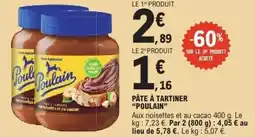 E.Leclerc POULAIN Pâte à tartiner offre