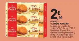 E.Leclerc LA MÈRE POULARD Biscuits offre
