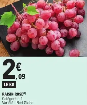 E.Leclerc Raisin rose offre