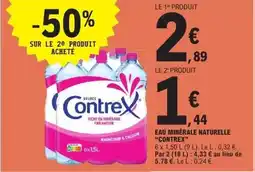 E.Leclerc CONTREX Eau minérale naturelle offre