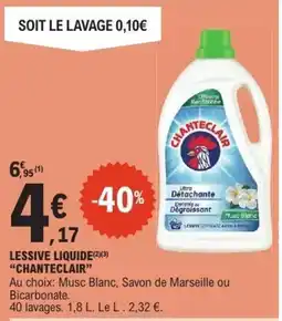 E.Leclerc CHANTECLAIR Lessive liquide offre