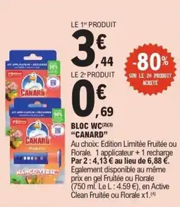 E.Leclerc CANARD Bloc wc offre