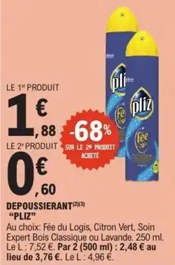 E.Leclerc PLIZ Depoussierant offre