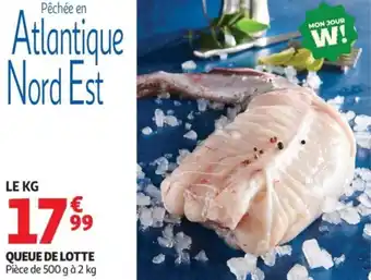 Auchan Supermarché Queue de lotte offre