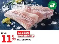 Auchan Supermarché Filet de lingue offre