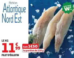 Auchan Supermarché Filet d'églefin offre