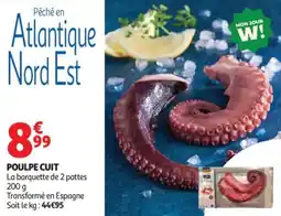 Auchan Supermarché Poulpe cuit offre