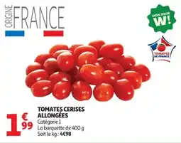 Auchan Supermarché Tomates cerises €allongées offre